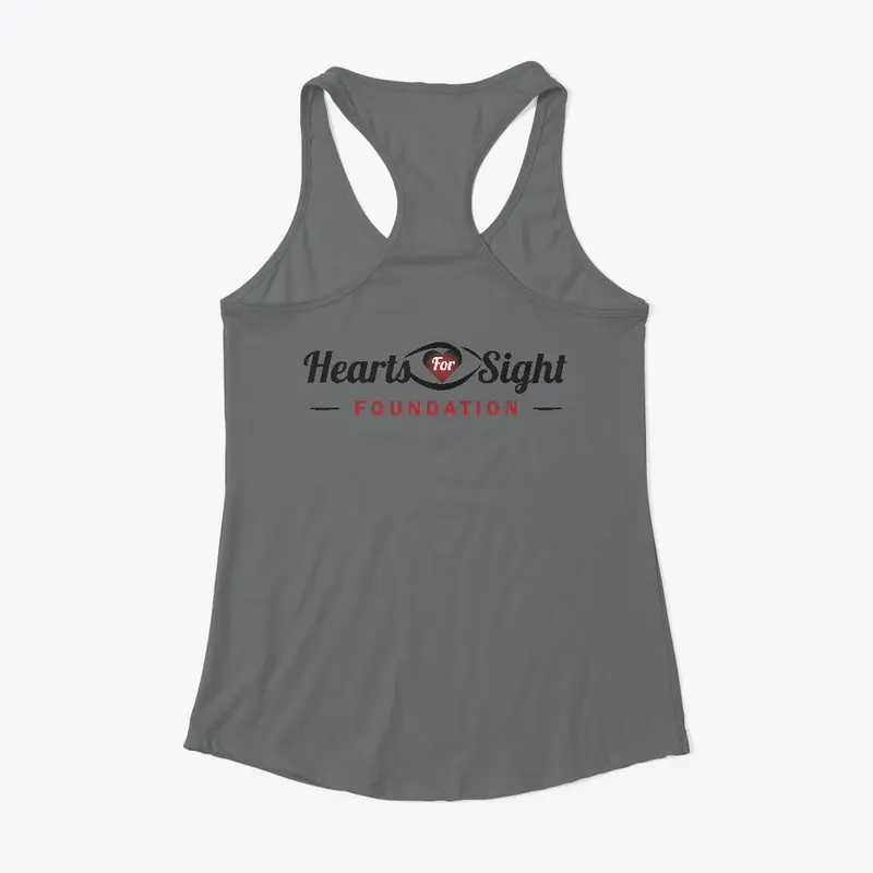 Hearts For Sight Women's Racerback Tank